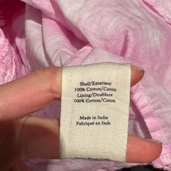 Love shack fancy ruffle tie dye mini skirt - Picture 9 of 10